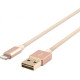 Кабель JCPAL Lightning - Dual USB, iPhone SE, 5, 5S, 6, 6S, 7, 7 Plus (Gold)